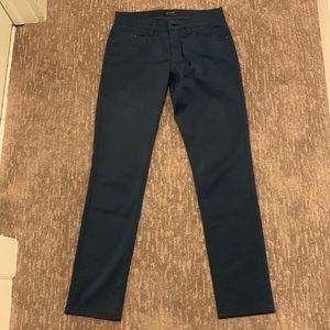 JACHS NY Slim Fit Tech Chinos-Great Condition-Used-29/32-Navy